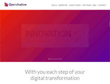 Tablet Screenshot of openshadow.com